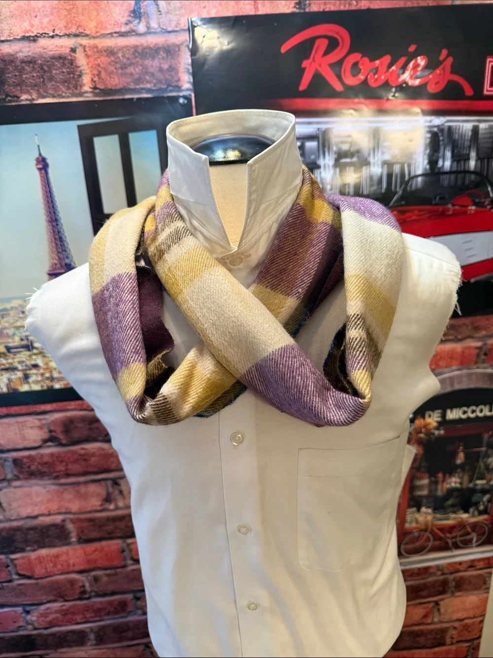 100% Cashmere Men’s Scarf